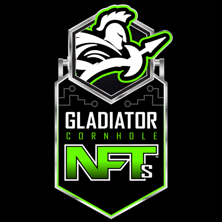 Gladiator Cornhole NFT Logo